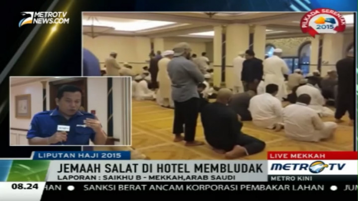  Sejumlah Jemaah Haji Lebih Memilih Shalat di Hotel 