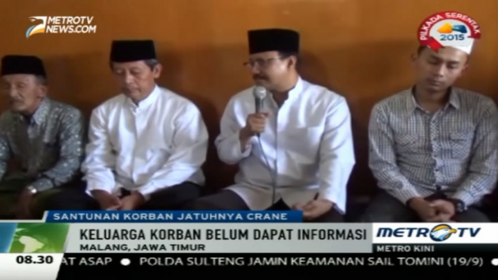 Keluarga Korban Crane Belum Terima Informasi Resmi Soal Santunan 