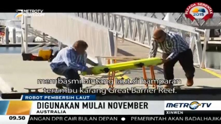 Australia Ciptakan Robot Pelindung Terumbu Karang