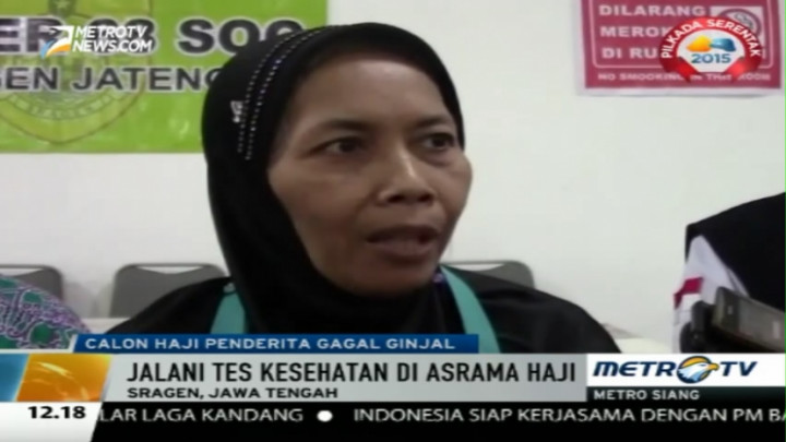 Divonis Gagal Ginjal, Ibu Asal Sragen Ini Tetap Naik Haji