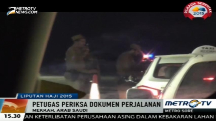 Jelang Puncak Haji Arab Saudi Perketat Penjagaan Pintu Masuk Mekah