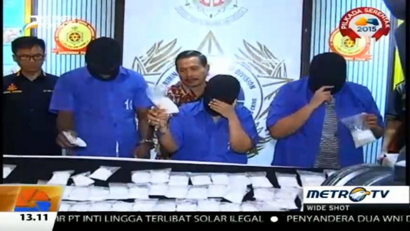Sindikat Nigeria Selundupkan 15,5 Kg Sabu dalam Pompa Air