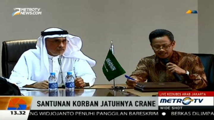 Dubes Arab Saudi: Korban Crane Berhak Ajukan Tuntutan