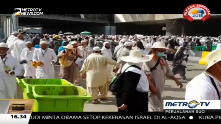 Suasana Jelang Shalat Jumat di Masjidil Haram