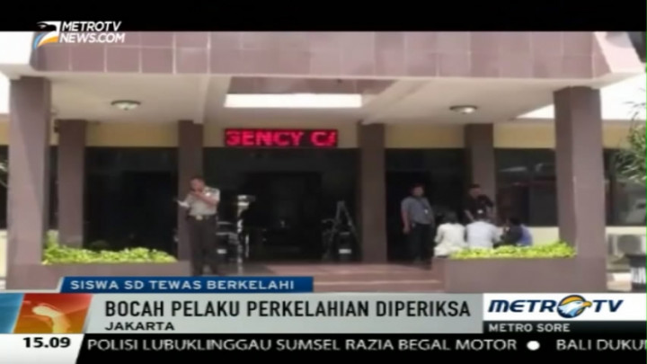 Siswa SD Pemukul Temannya Hingga Tewas Diperiksa Polisi 