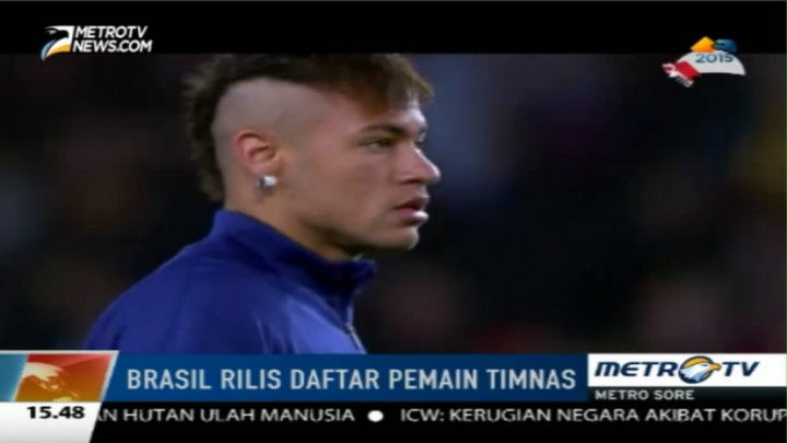 Neymar dan Kaka Tak Masuk Skuat Timnas Brasil