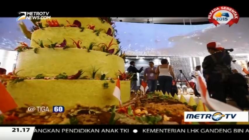Tumpeng Nusantara Unjuk Gigi di Italia