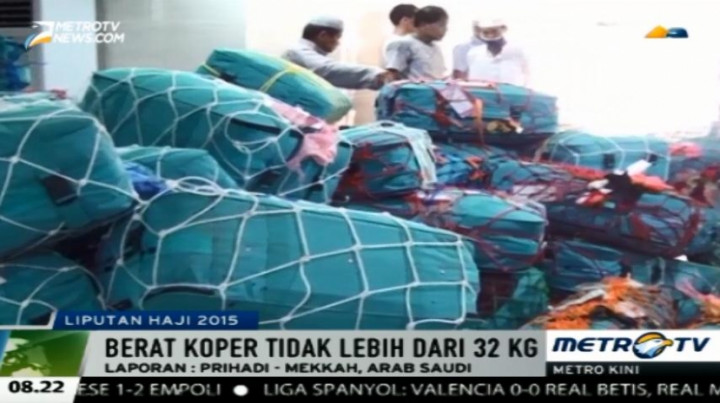 Penimbangan Koper Jemaah Haji Gelombang I Telah Dilakukan