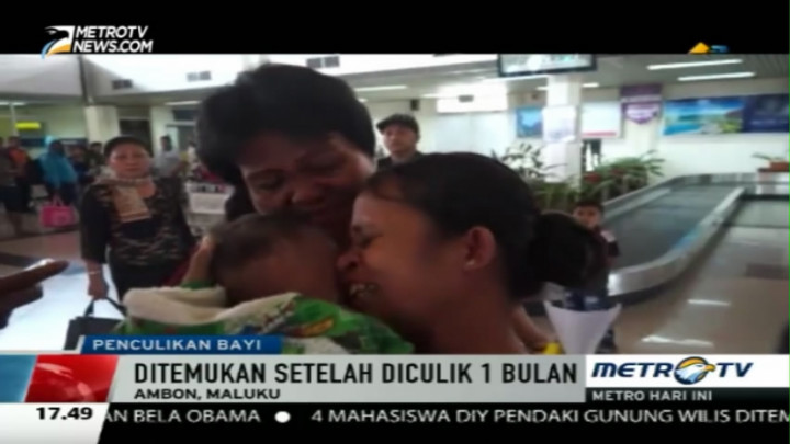 Setelah Sebulan Diculik, Akhirnya Bayi Ini Ditemukan