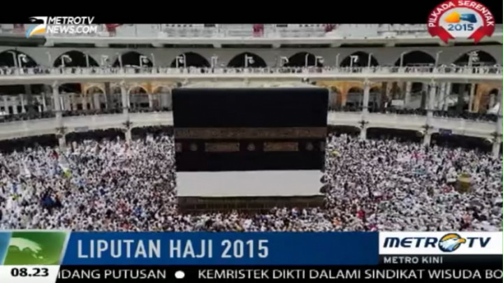 Jelang Ibadah Haji Seluruh Jemaah Telah Tiba di Mekah