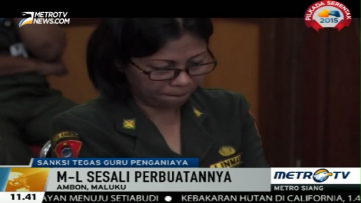 Pemkot Ambon Panggil Guru Pelaku Penganiayaan Siswa SD