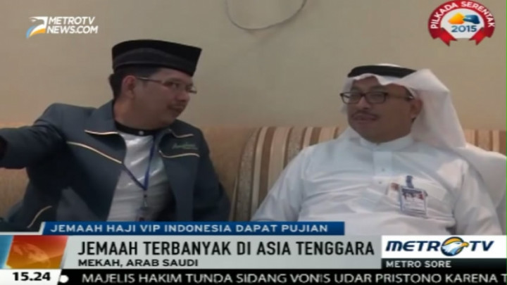 Jemaah Haji Indonesia Dapat Pujian Pengurus Muassasah Asia Tenggara
