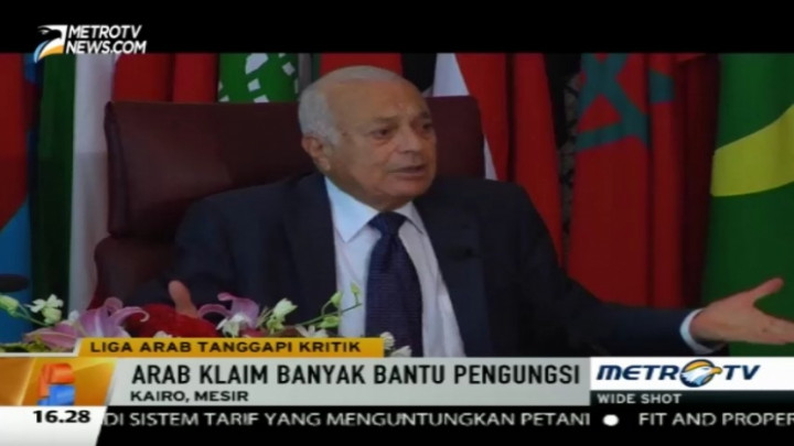 Arab Klaim Banyak Bantu Pengungsi