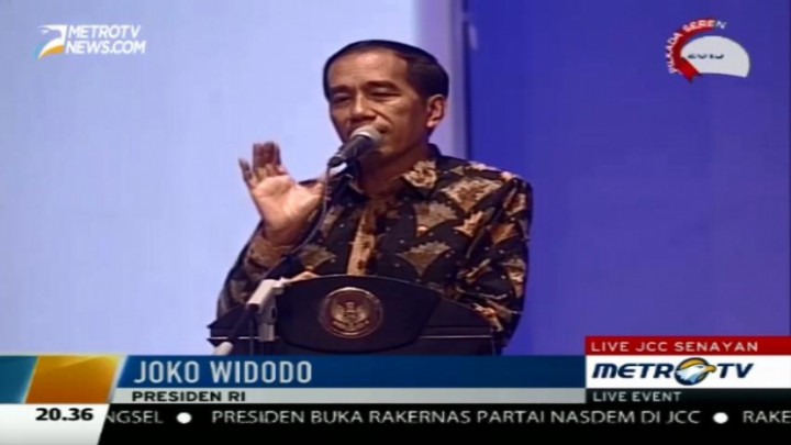Pesan Jokowi untuk Para Calon Kepala Daerah