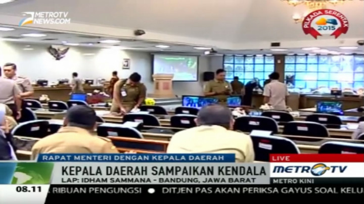 Tiga Menteri Bahas Percepatan Penyerapan Anggaran dengan Kepala Daerah Se-Jabar