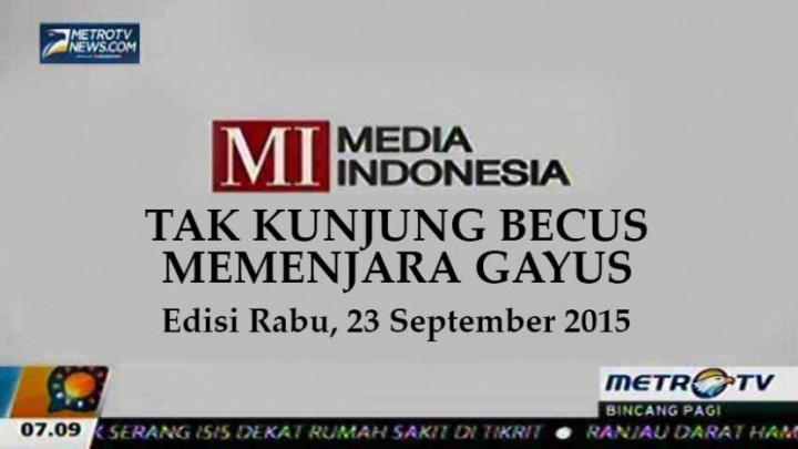 Tak Kunjung Becus Memenjara Gayus