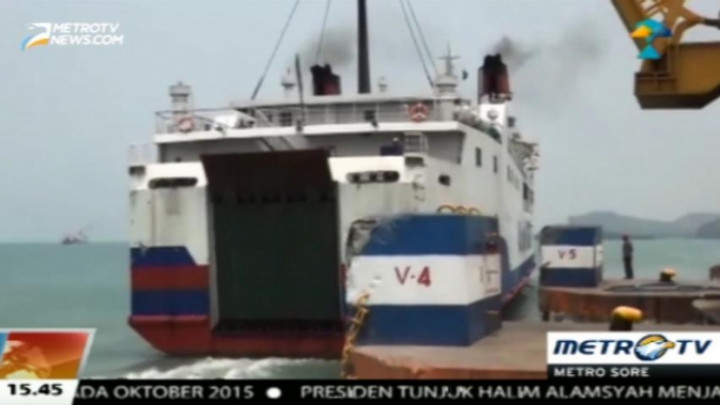 Fasilitas Sandar Kapal Dermaga V Pelabuhan Bakauheni Memprihatinkan