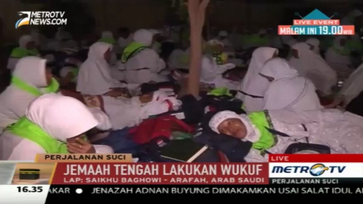 150 Calon Haji Lakukan Safari Wukuf