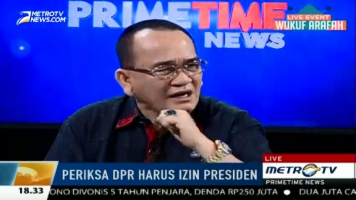 Periksa DPR Harus Izin DPR, Ruhut: Putusan MK Kacau