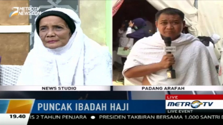 Kisah Haru Reporter Metro TV di Arafah