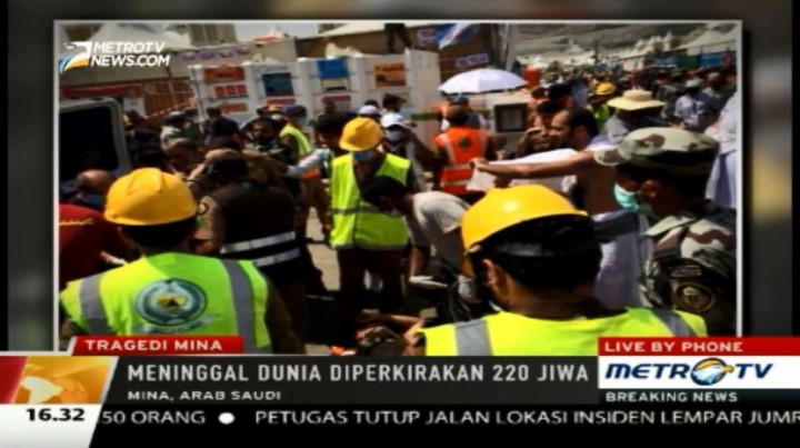 Tragedi Mina Terjadi Karena Adanya Penumpukan Jemaah 