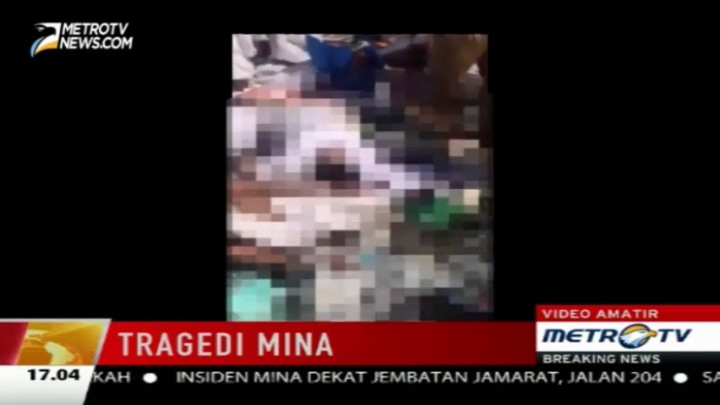 Video Amatir Terjadinya Tragedi Mina 