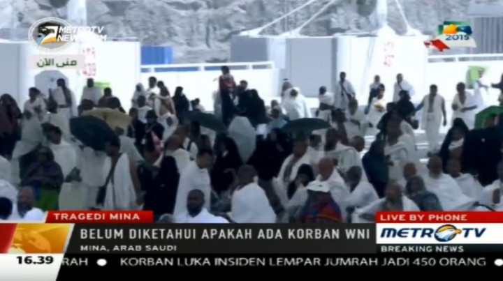 Tragedi Mina, Jadwal Lempar Jumrah Jemaah Indonesia Belum Pasti