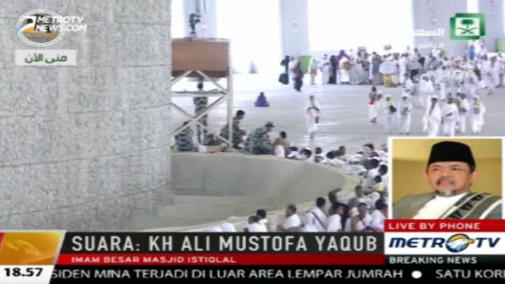 Imam Besar Istiqlal: Tidak Ada Waktu <i>Afdol</i> Saat Lempar Jumroh