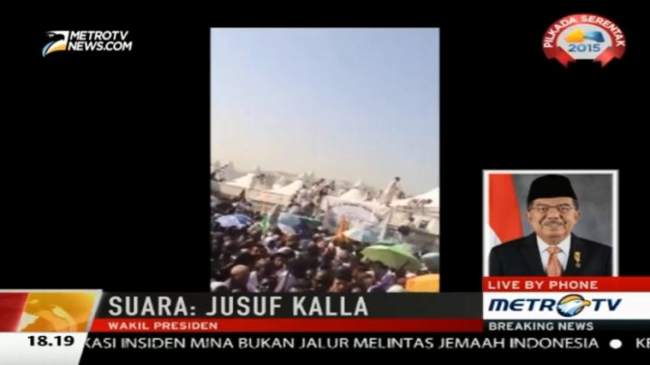 JK Nilai Tragedi Mina Terjadi Akibat Kepanikan yang Dialami Jemaah Haji