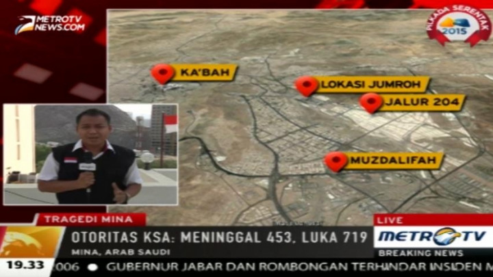 Lokasi Tragedi Mina Sudah Dapat Dilalui Jemaah Haji