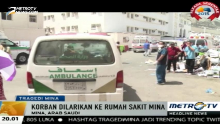 220 UGD Disiagakan untuk Tangani Korban Tragedi Mina