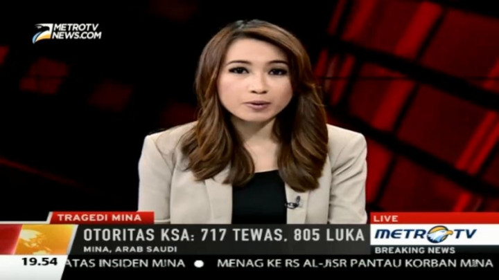 Korban Tewas Tragedi Mina Bertambah Jadi 717 Orang 