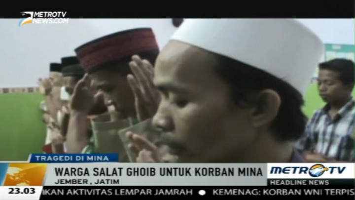 Warga Jember Gelar Salat Ghaib Doakan Korban Tragedi Mina 