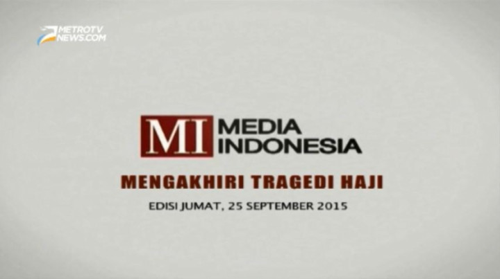  Mengakhiri Tragedi Haji