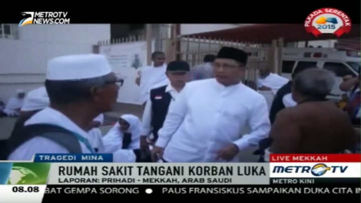 Menag Pantau Kondisi Korban Tragedi Mina di RS Al Jisr  