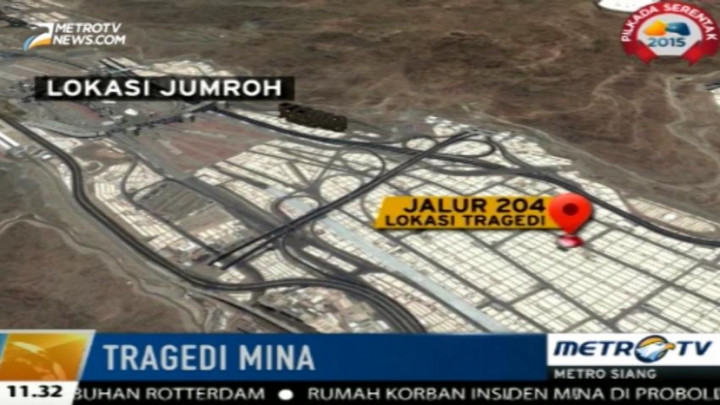 Korban Tewas Tragedi Mina Bertambah Jadi 753 Orang