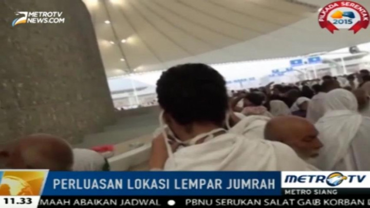 Lokasi Lempar Jumrah akan Diperluas