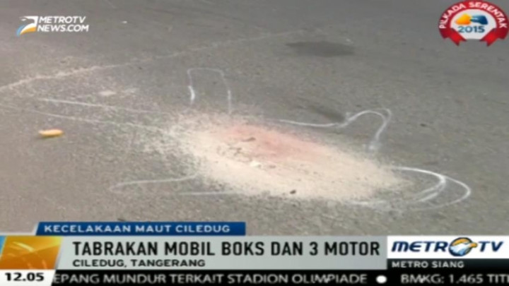 Ini Kronologi Kecelakaan Maut di Ciledug