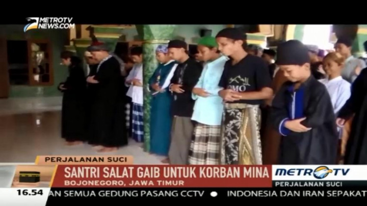 Santri di Jember Gelar Salat Gaib untuk Korban Tragedi Mina