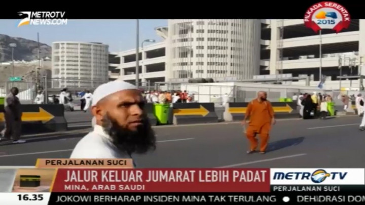 Pasca Tragedi Mina, Jalur Masuk ke Jumarat Lengang