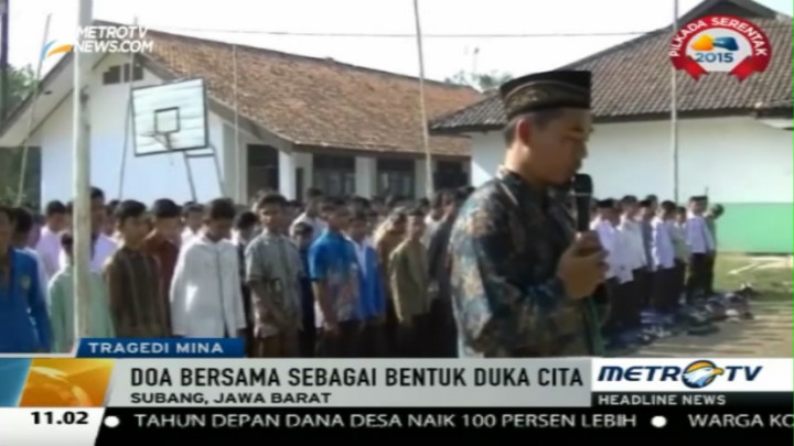 Pelajar di Rembang & Subang Gelar Salat Gaib untuk Korban Tragedi Mina