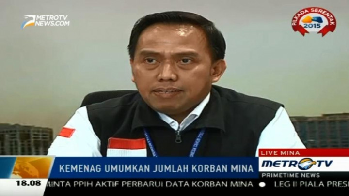 Tragedi Mina, Jemaah Indonesia yang Tewas Menjadi 14 Orang