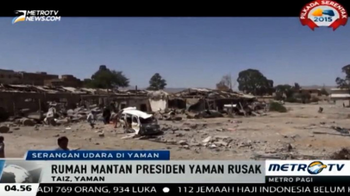 13 Tewas dalam Serangan Udara Pasukan Aliansi Arab Saudi di Yaman