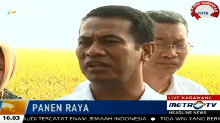 Joko Widodo Dijadwalkan Hadir dalam Panen Raya di Cilamaya