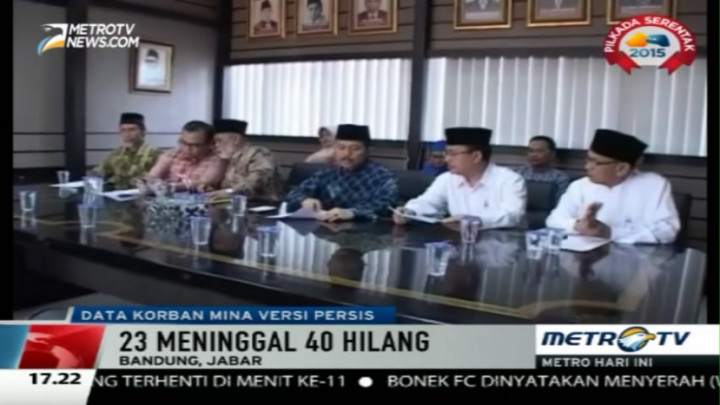 Tragedi Mina, Persis Bandung Rilis Ada 23 Korban Meninggal