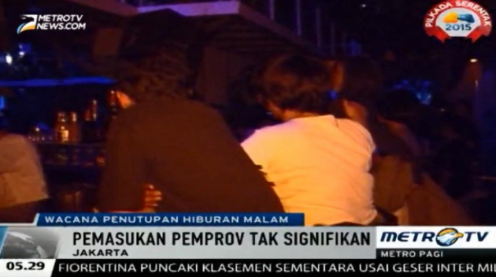 DPRD DKI Setuju Pembatasan Jam Operasional Tempat Hiburan Malam