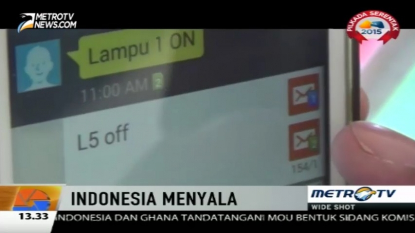 Siswa SMK Temukan Alat Matikan Lampu dengan Pesan Singkat