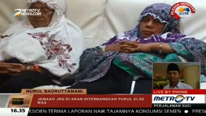 Alami Keterlambatan, Jemaah JKG 01 Akan Terbang Malam Ini