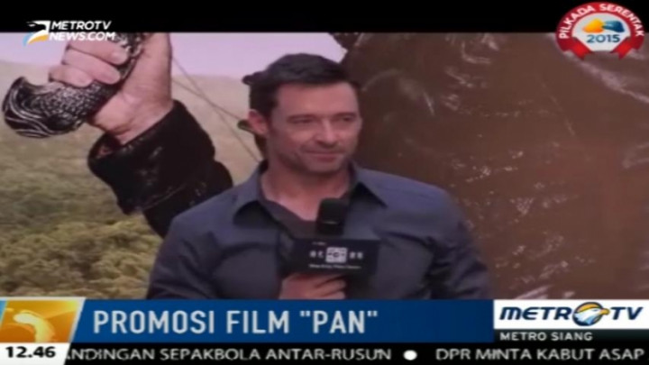 Huge Jackman Promosikan Film Pan di Hong Kong