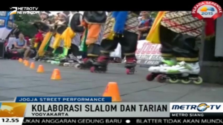 Ada Pertunjukan Sendratari Rama Sinta Pakai Sepatu Roda di JISP